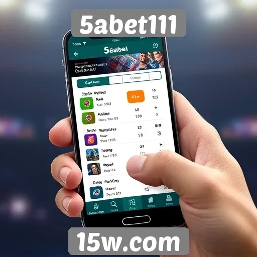 Experiência do usuário na plataforma 5abet111